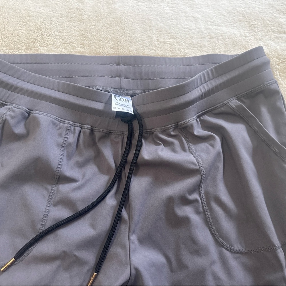 ZYIA Gray Track Pants